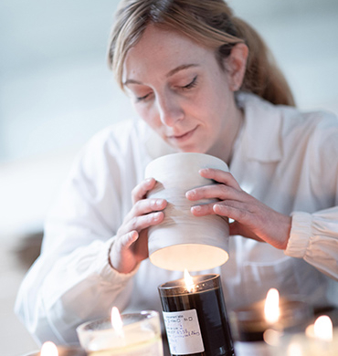 Hand-made candle collection by the Manufacture Française de Bougies